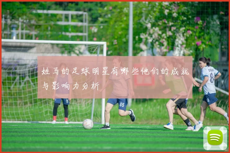 姓马的足球明星有哪些他们的成就与影响力分析
